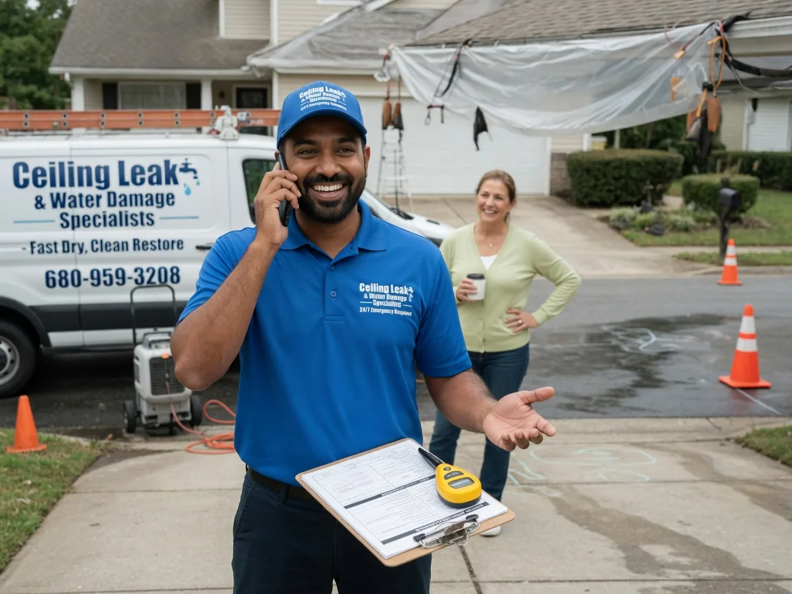 Ceiling Leak Cleanup Minnesota City, MN FAQs